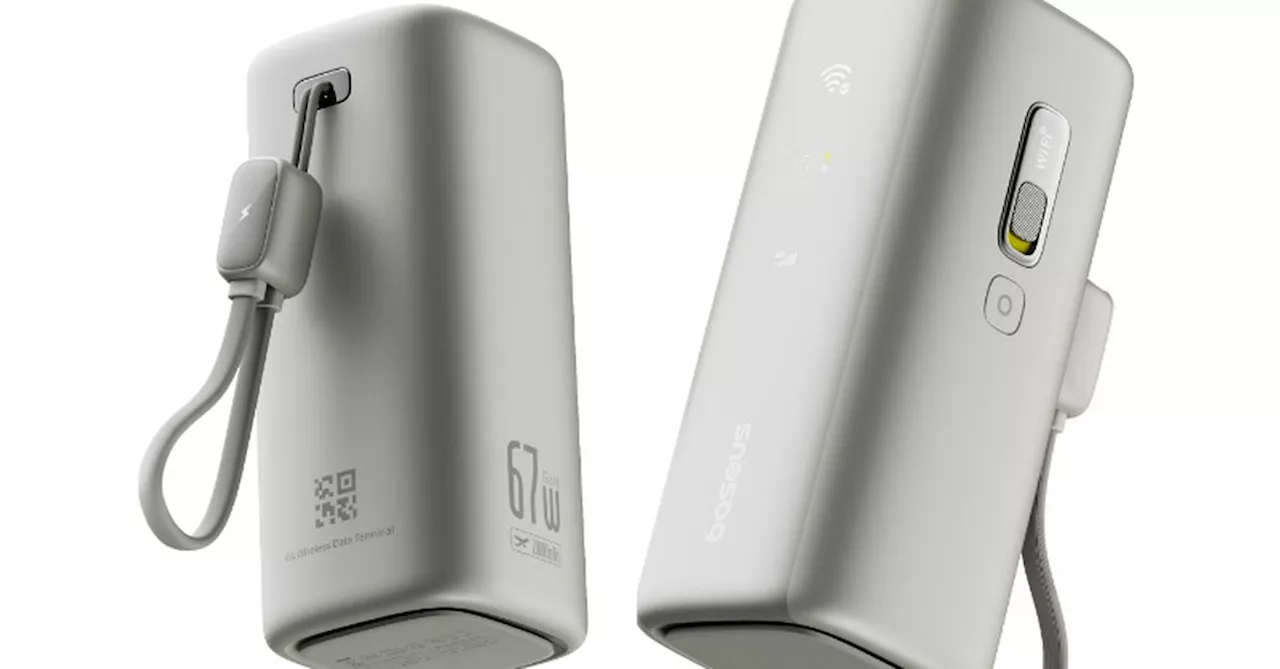 Baseus Launches Dual-Function Power Bank with Mobile Hotspot Capability at CES 2025