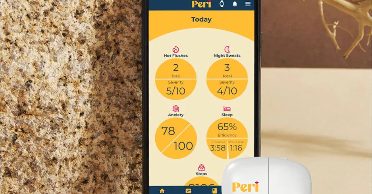 Peri: Wearable Aims to Track Perimenopause Symptoms