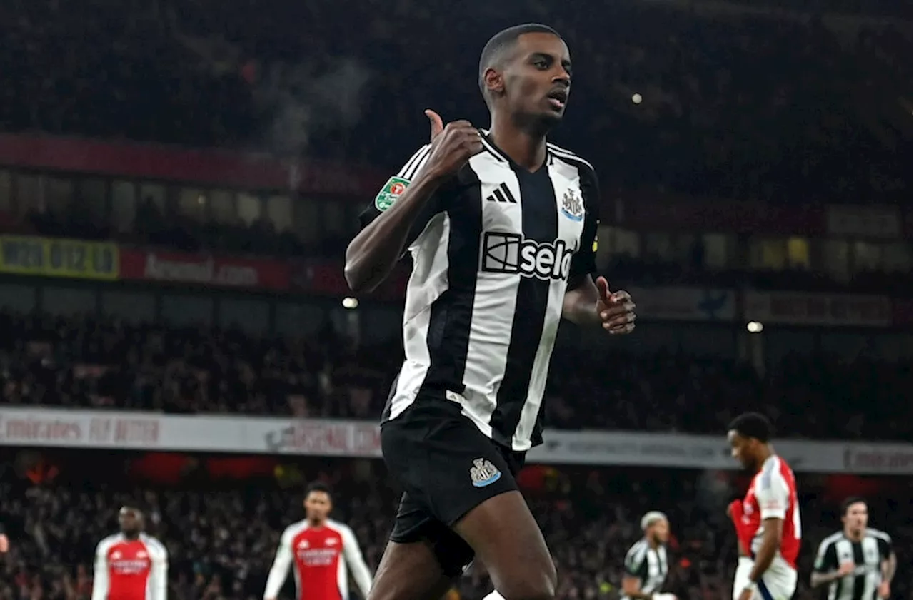 Newcastle Knocks Out Arsenal in League Cup Semifinal