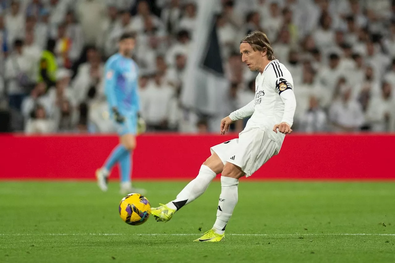 Modric scoort in Copa del Rey na 12,5 jaar