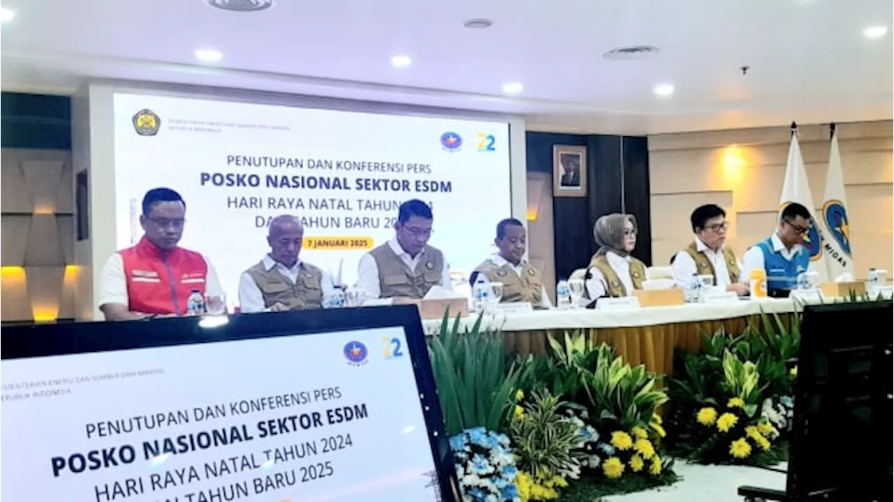 Posko Nataru ESDM Resmi Ditutup