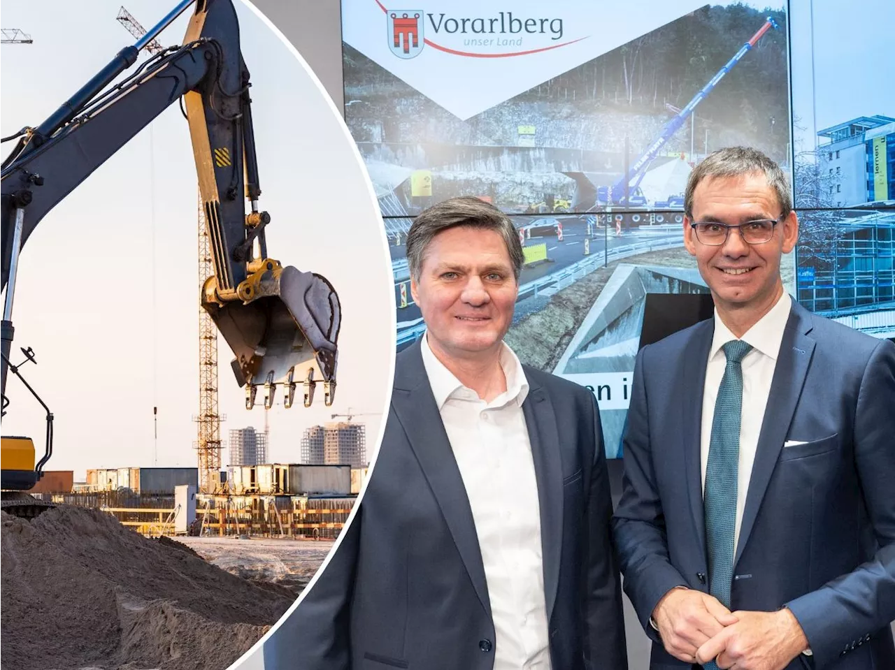 Vorarlberg investiert 2025 über 190 Mio. Euro in Infrastruktur