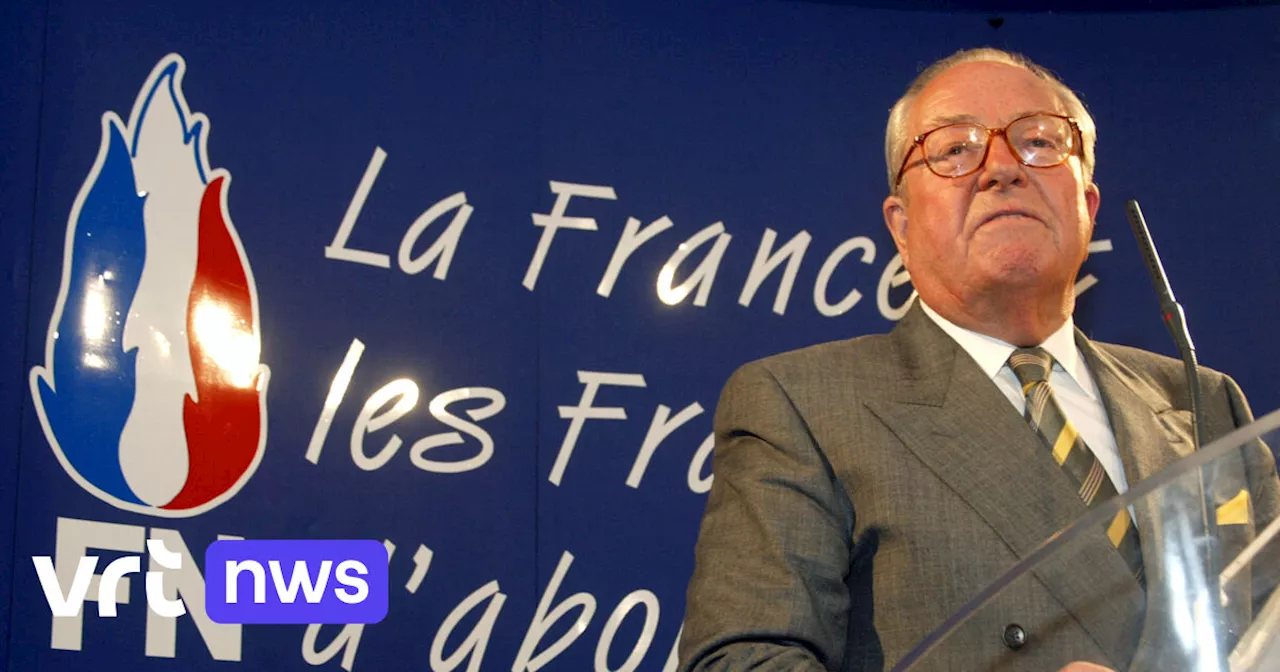 Jean-Marie Le Pen (96) overleden, peetvader van Frans radicaal-rechts en meester-provocateur