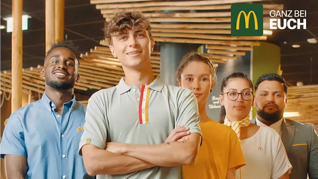 McDonald's mit neuer Uniform und Social-Media-Kampagne