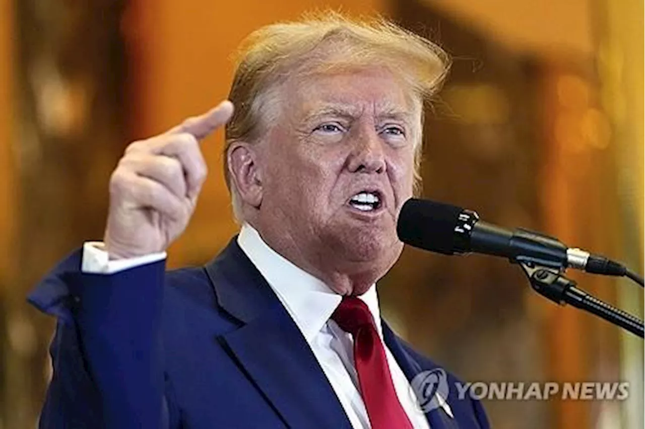 트럼프 당선인, 성추문 입막음 돈 사건 형량 선고 유예 요청 거부