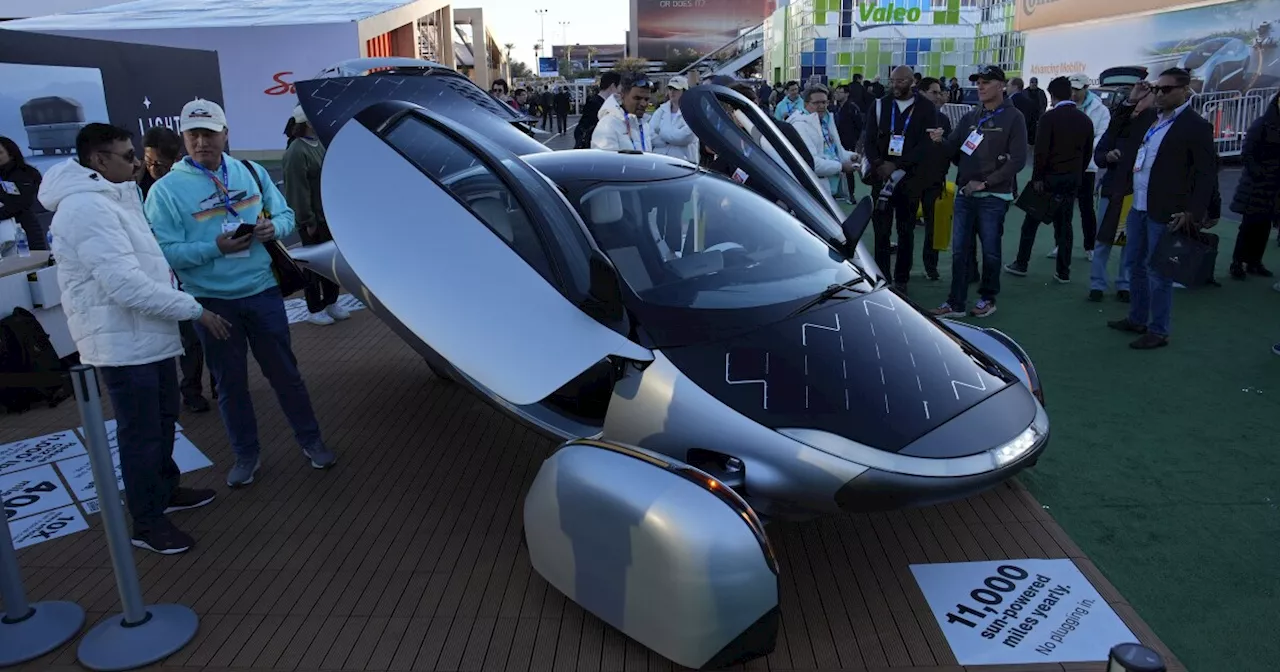 Solar-Powered Car Aims to Revolutionize Las Vegas Commute at CES