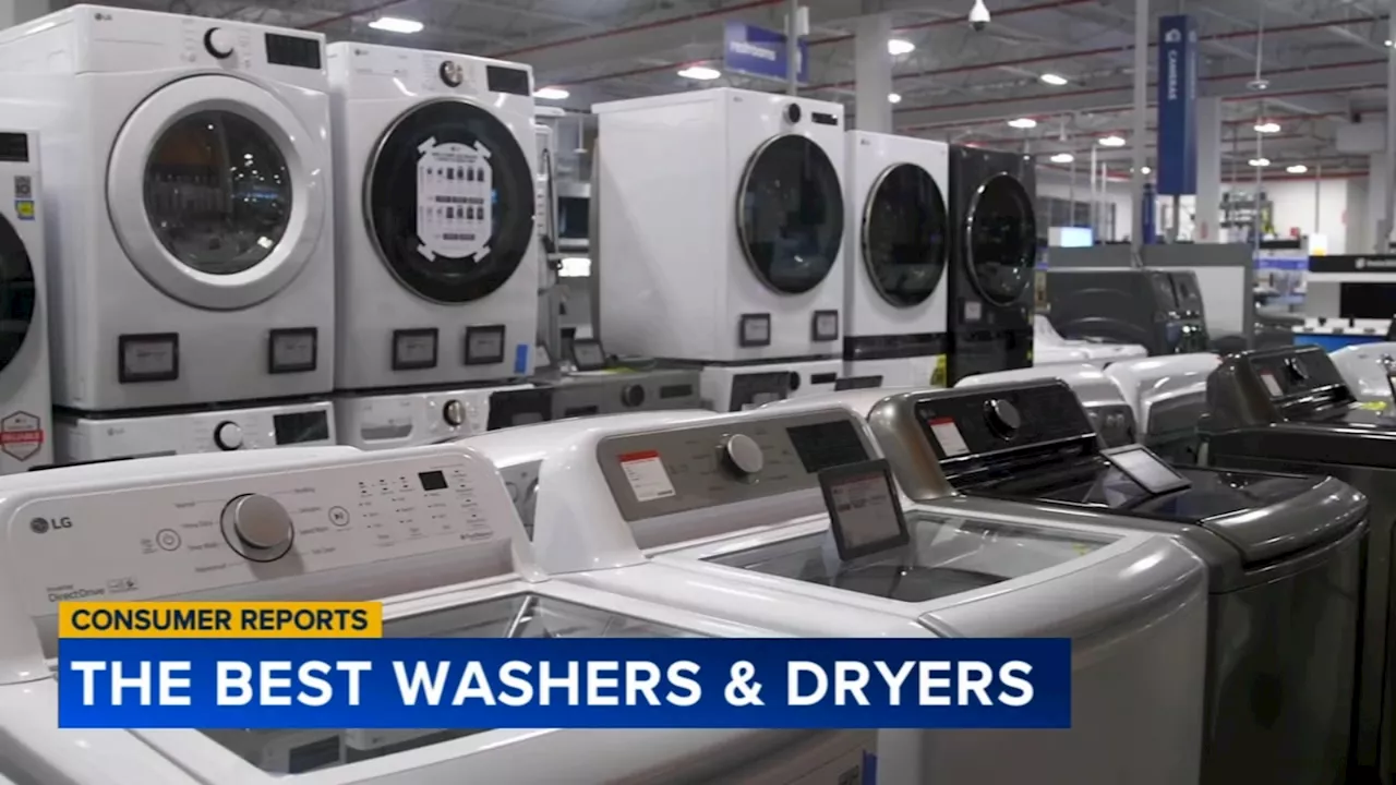 Consumer Reports Recommends Top Washing Machines