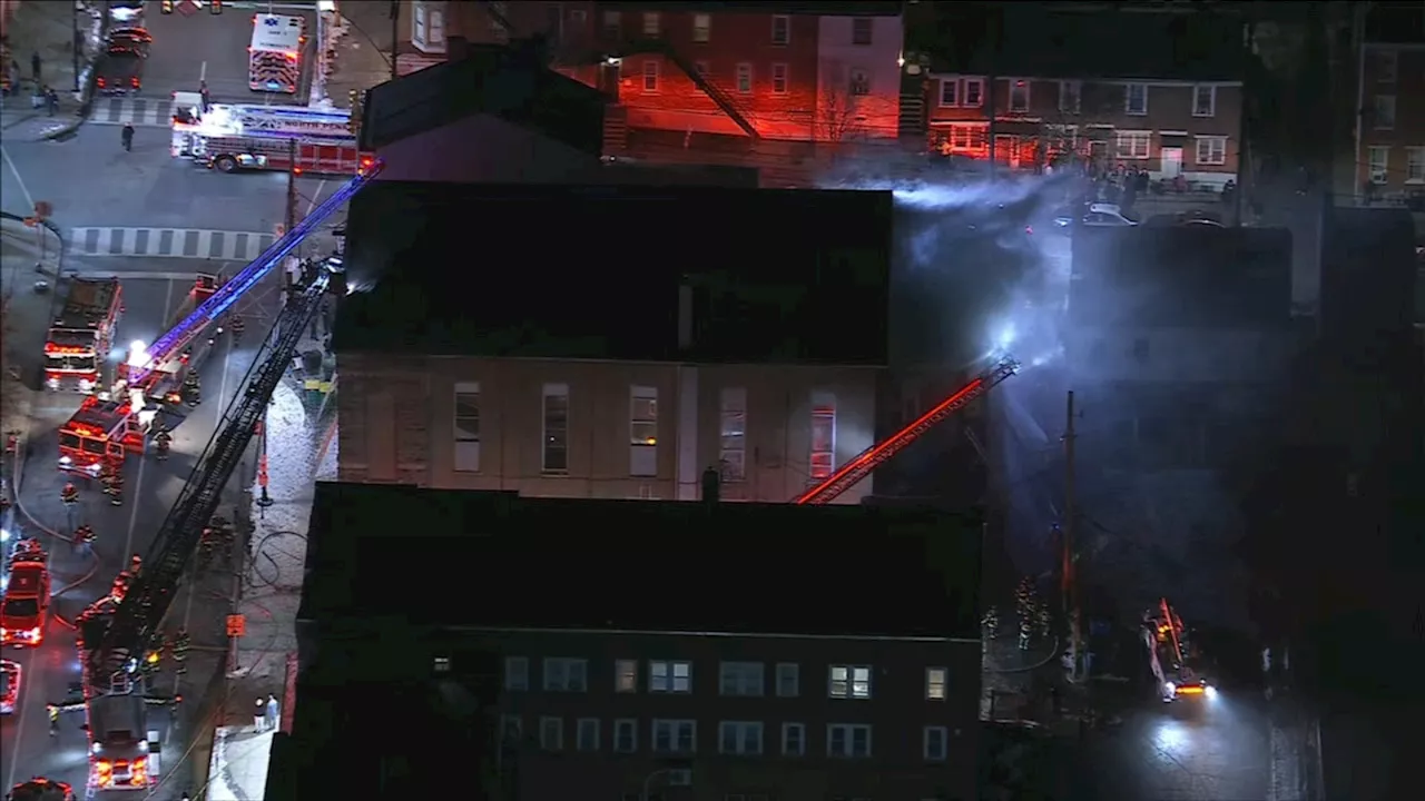 Two-Alarm Fire Engulfs House of Prayer in Norristown