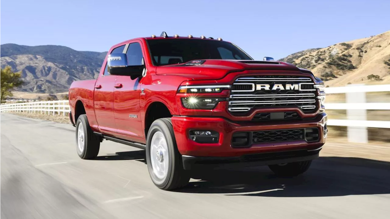 2025 Ram 2500 and 3500 Heavy-Duty Pickups Revealed with Revamped Diesel Engine