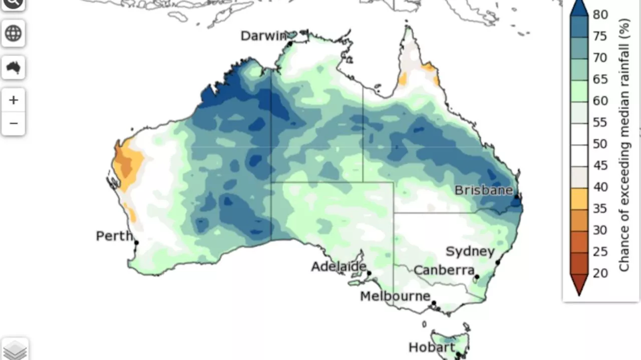 Late Summer La Nina Expected to Bring Wet Weather to Australia