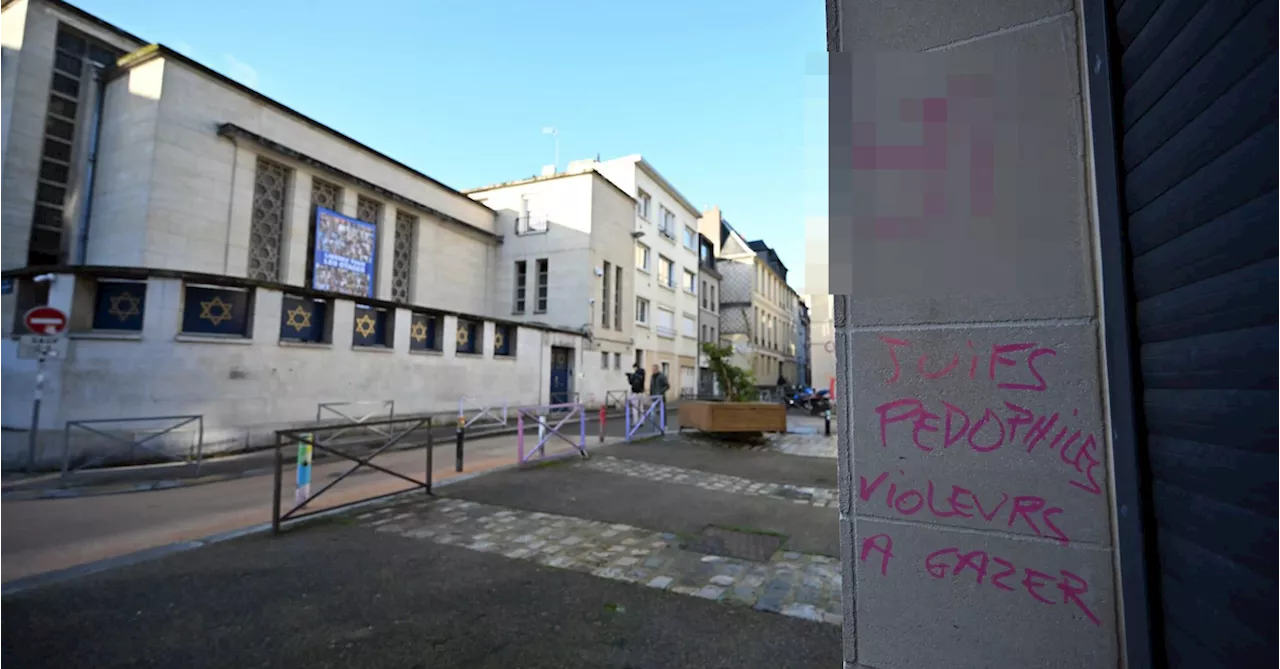 Antisemitic Vandalism Targets Jewish Homes and Synagogues in France