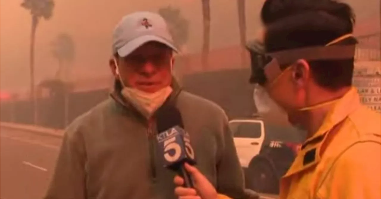 Steve Guttenberg Helps Evacuate Residents During Wildfires in Pacific Palisades