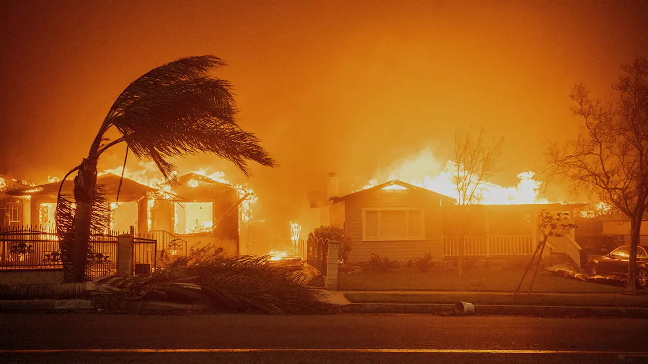 Southern California Ravaged by Wildfires Fueled by Santa Ana Winds