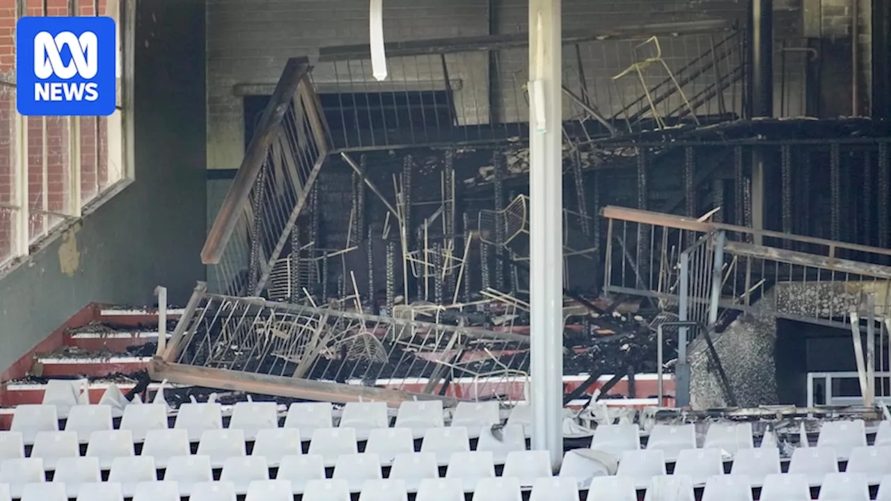 Man Charged With Arson After Heritage Grandstand Blaze