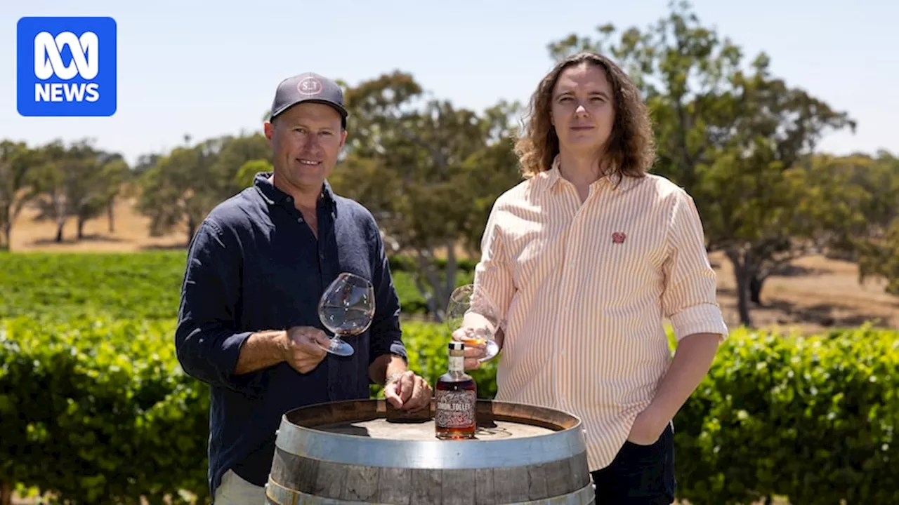 Smoke-Tainted Grapes Transformed into Brandy