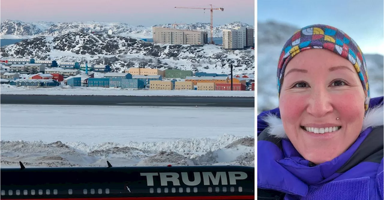 Qupanuk, 39: ”Trump hjälper oss att bli självständiga från Danmark”