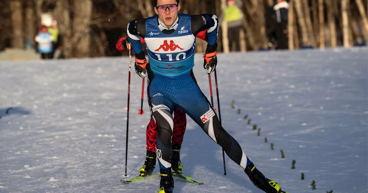 Anchorage Skier Earnhart Wins Super Tour Despite Rainy Conditions