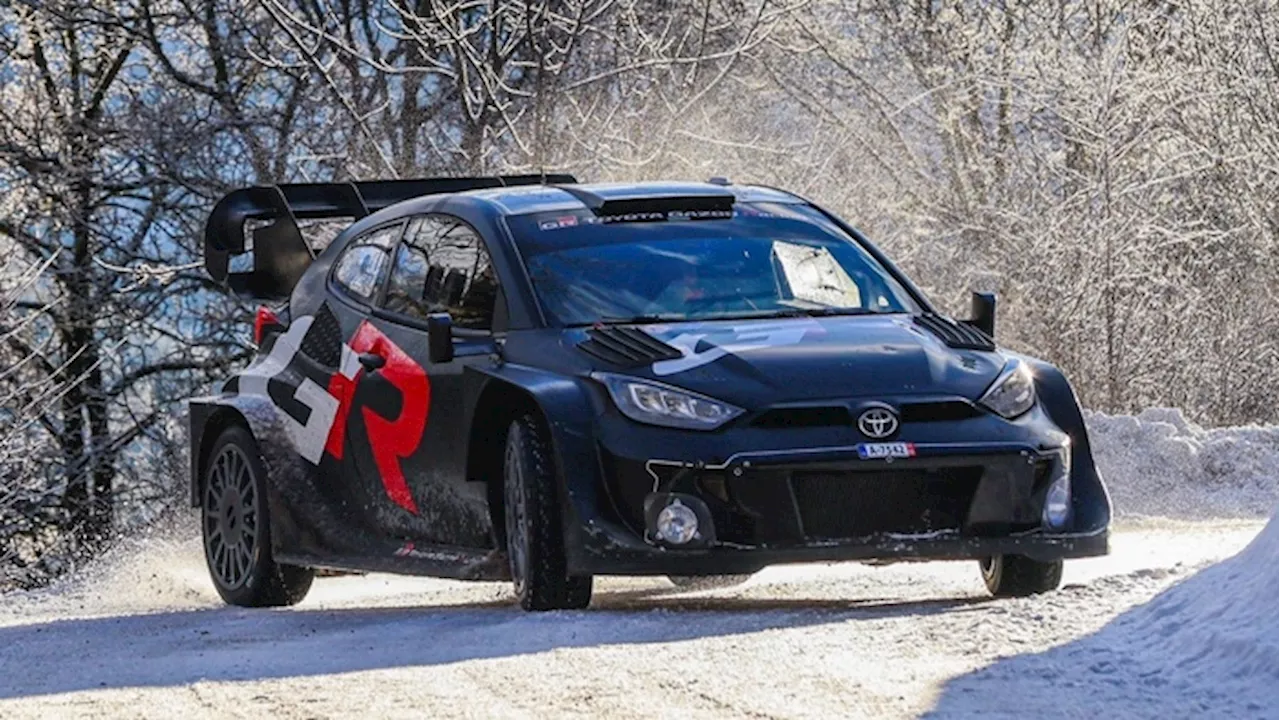 Campioni WRC in azione nelle Alpi per i test di Monte Carlo