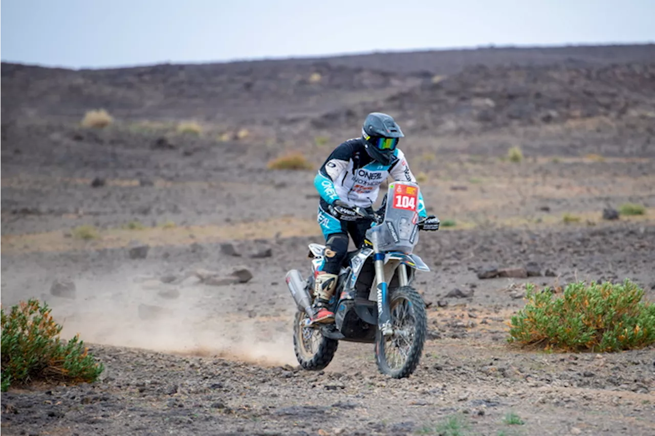 Simon Marcic su Husqvarna 450 alla Dakar 2025