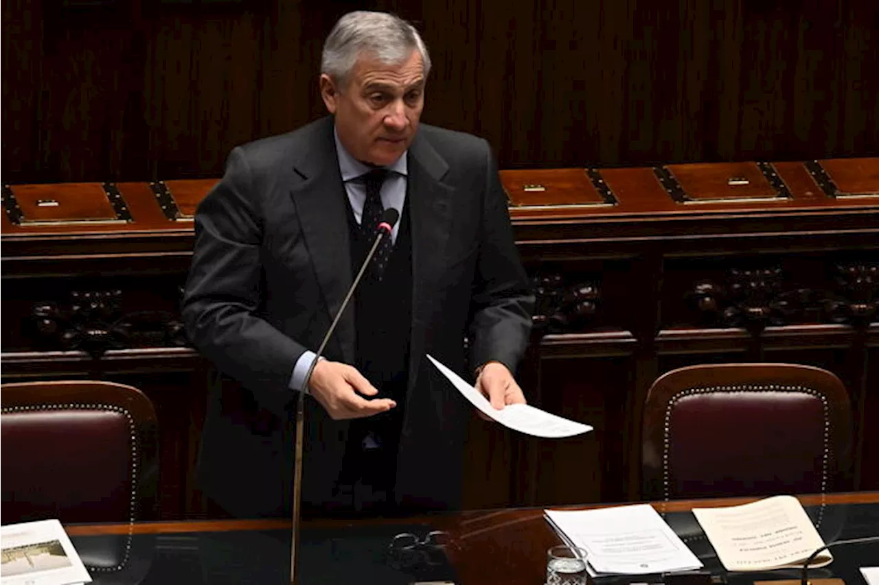 Tajani, venerdì andrò a Damasco per incontrare le autorità