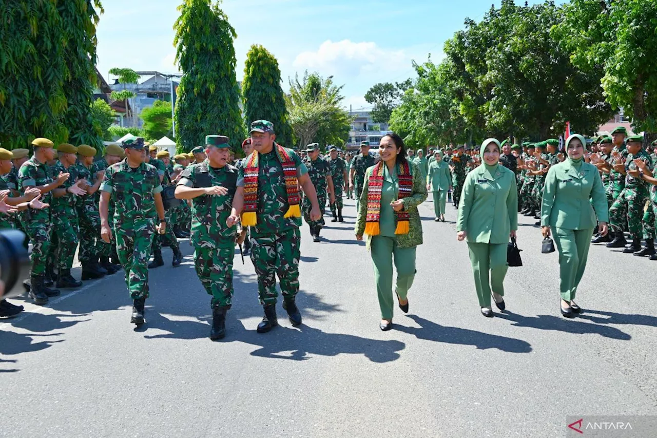 KSAD Maruli ajak prajurit TNI di Aceh kreatif-inovatif saat bertugas