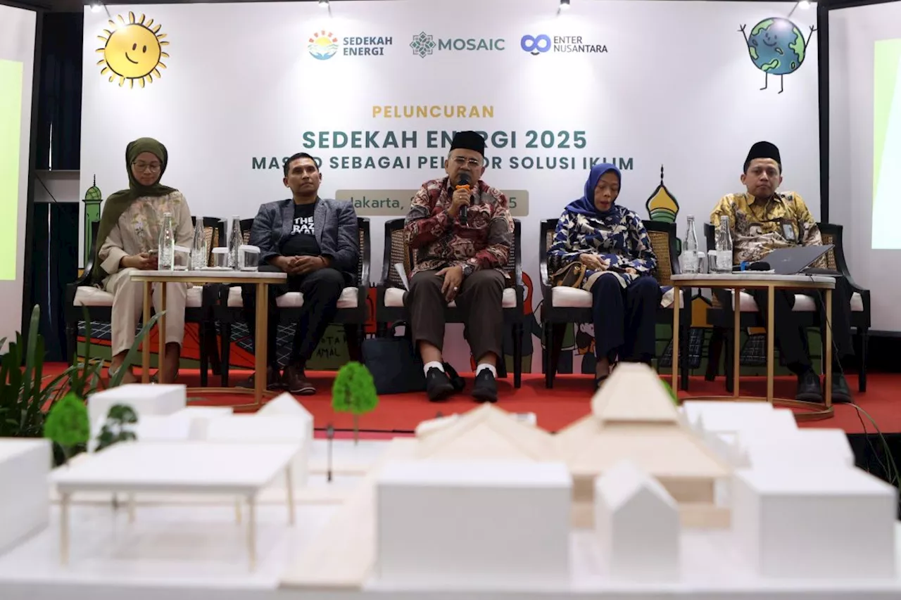 MOSAIC Luncurkan Program Sedekah Energi untuk Masjid