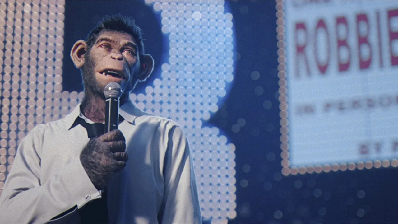 'Better Man' review: Robbie Williams, represented by a CGI monkey in biopic, lives to entertain