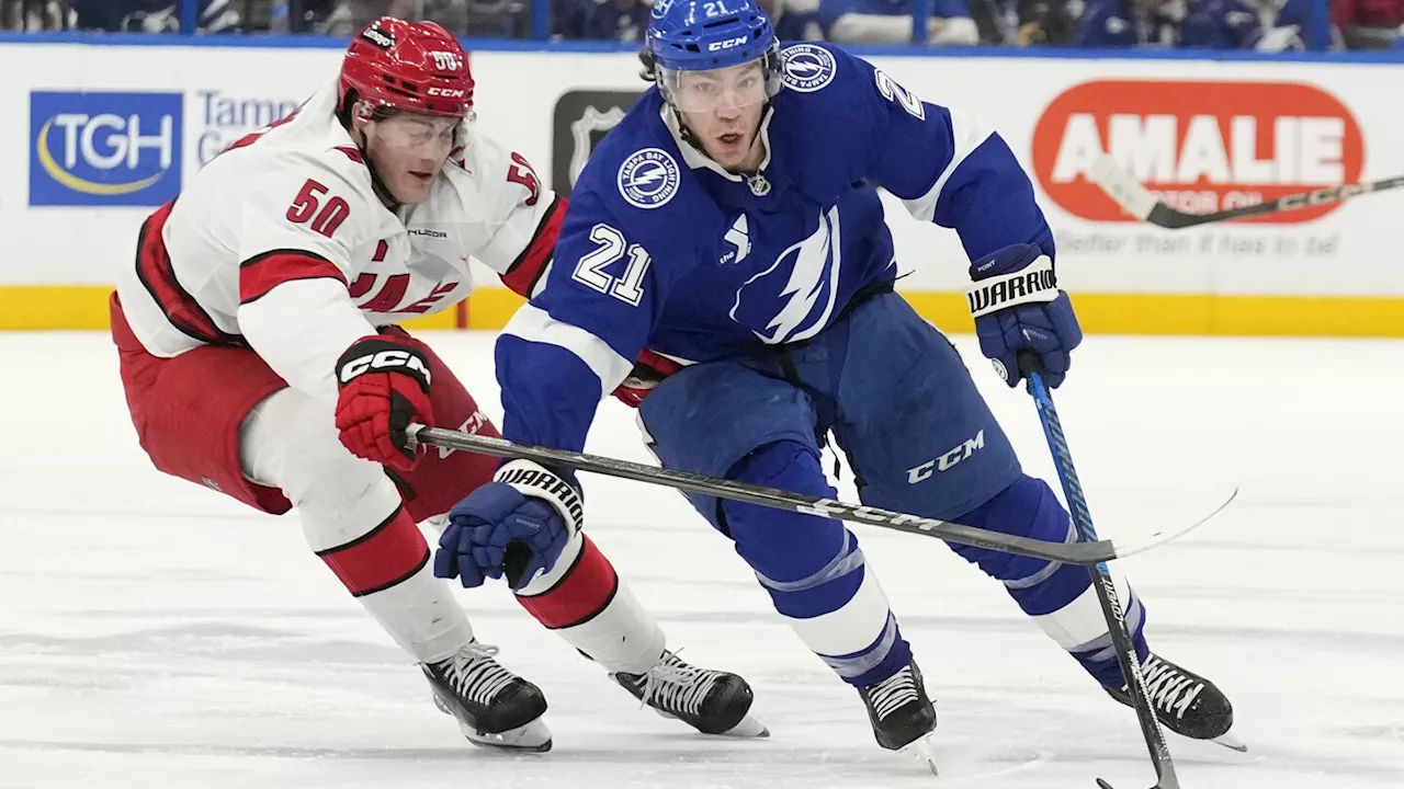 Lightning's Point Leads Tampa Bay Past Hurricanes