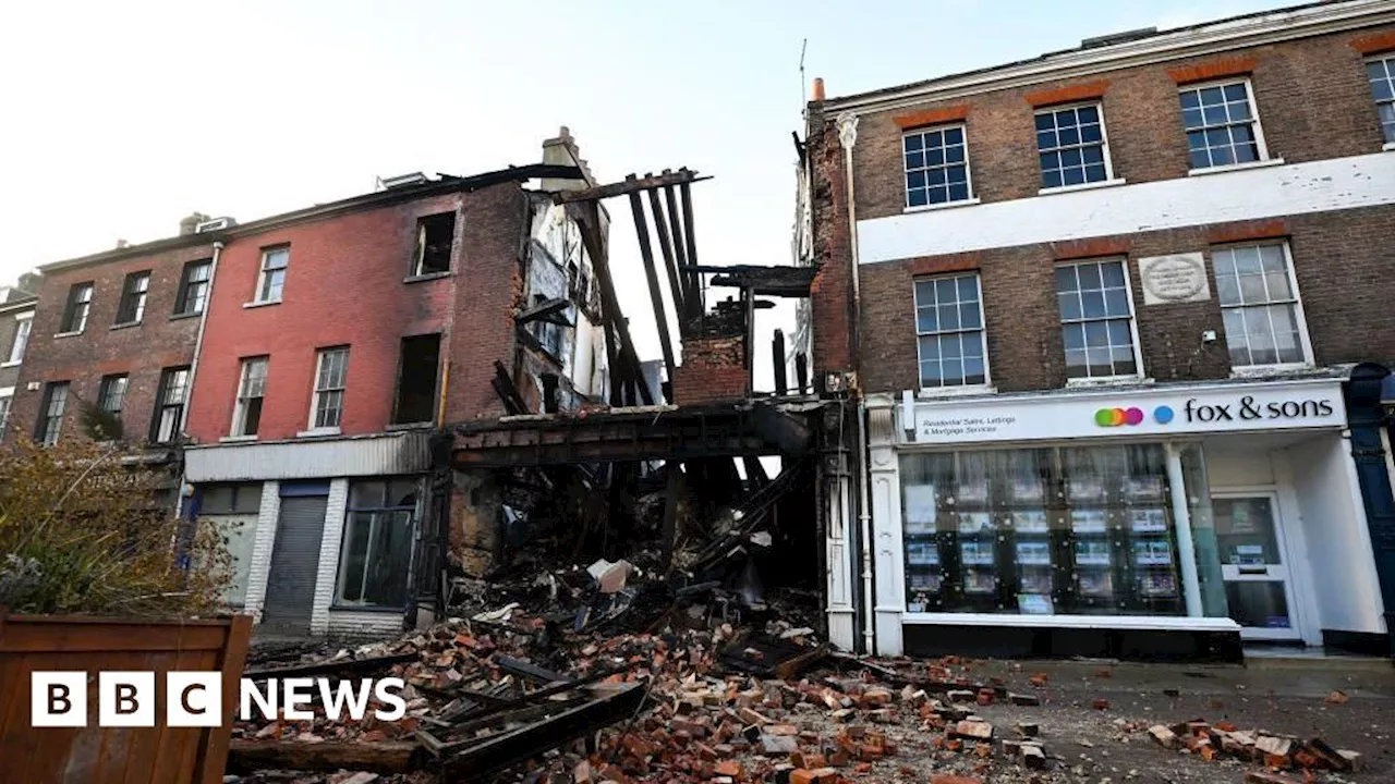 Collapsed Cafe Building in Dorchester to Remain Closed