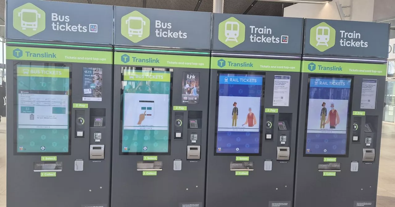 Self-Serve Ticket Machines Roll Out at Additional Bus Stations and Park and Ride Sites in Northern Ireland