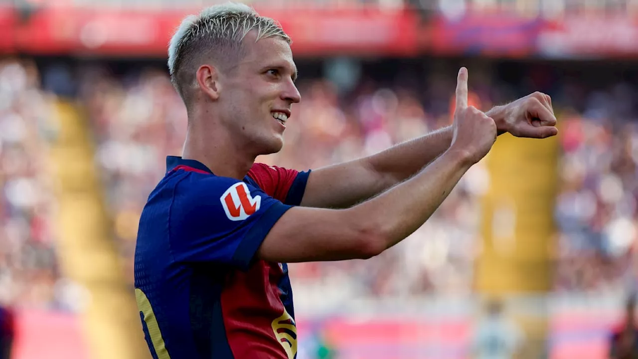 Barcelona erhält vorläufige Registrierung für Dani Olmo und Pau Víctor