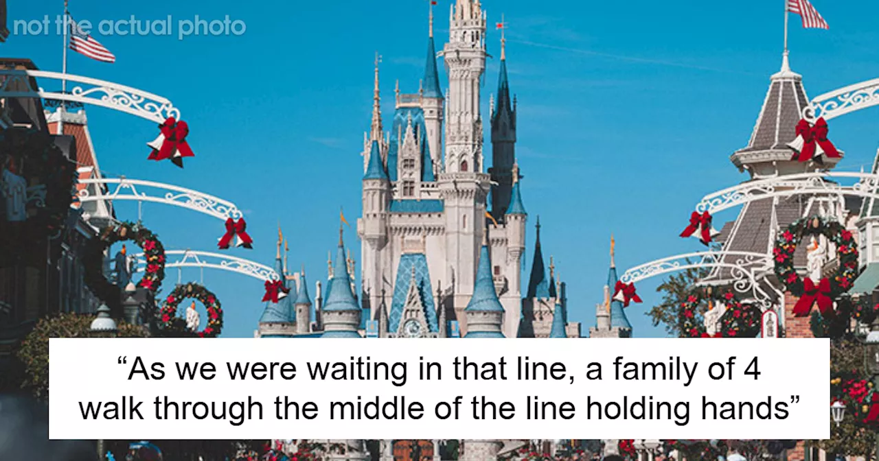 Disney World Line Jumper Gets Called Out By Savvy Tourist