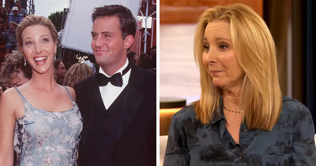 Lisa Kudrow Discovers Matthew Perry's Note in 'Friends' Cookie Time Jar