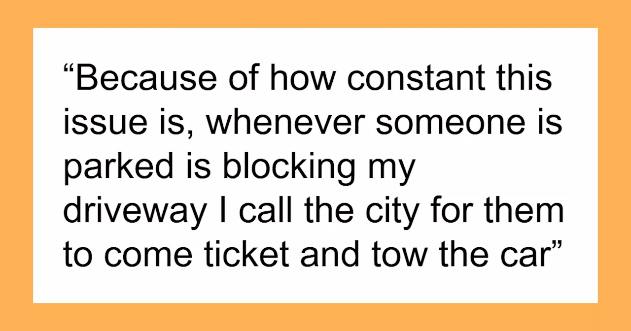 Neighbor's Parking Entitlement Leads to Tense Confrontation