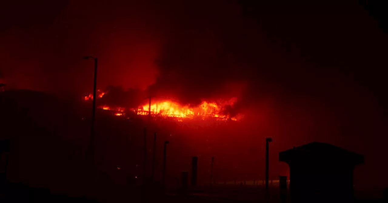 Brush Fire Erupts in Eaton Canyon Near Altadena amid Los Angeles Wildfires