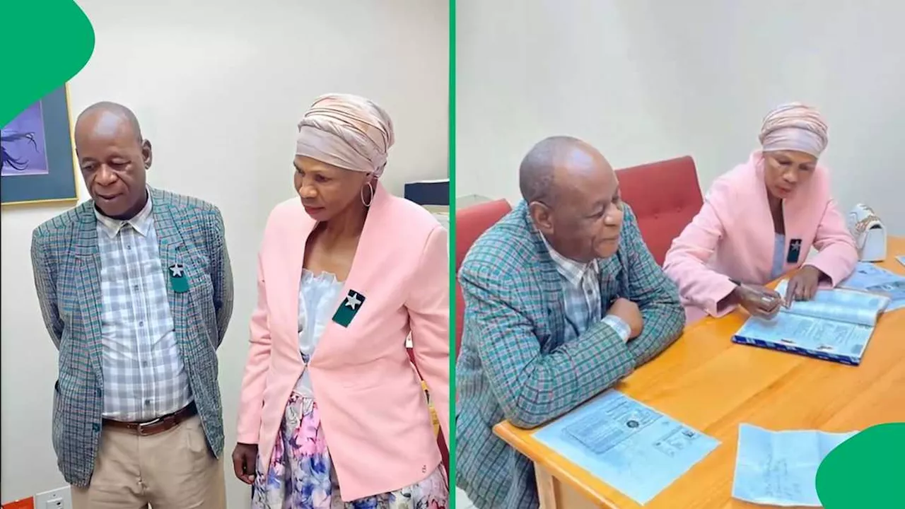 “Marriage Does Not Have a Due Date”: Elderly Couple’s Home Affairs Wedding Touches Mzansi Hearts