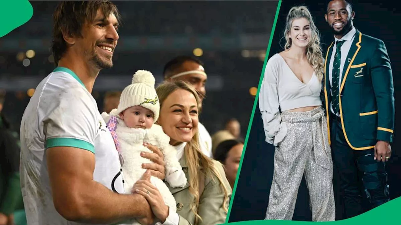 Siya Kolisi’s Ex-wife Rachel Reacts As Etzebeth’s Wife Anlia Posts Christmas Family Pictures