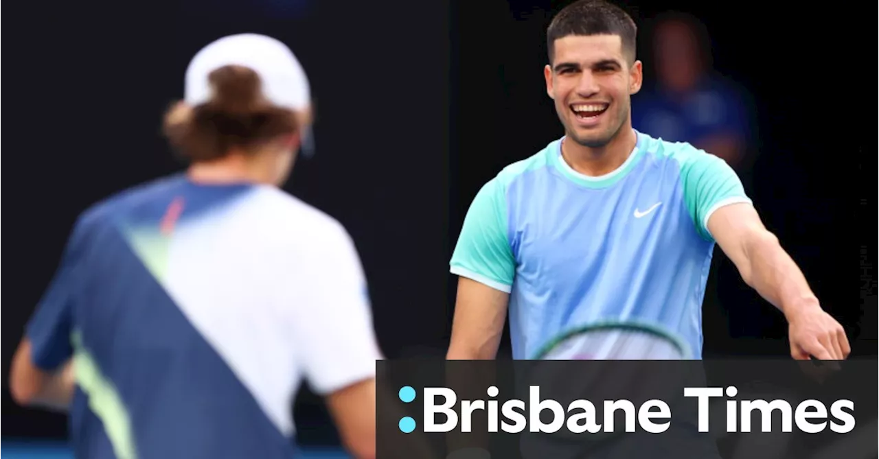 Alcaraz Gives Glimpse of Australian Open Ambition in De Minaur Exhibition