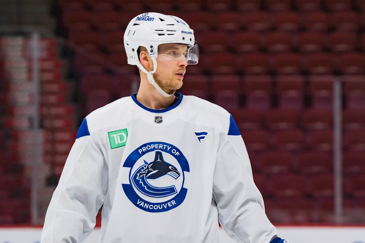 Canucks Eye Pettersson's Return Against Capitals