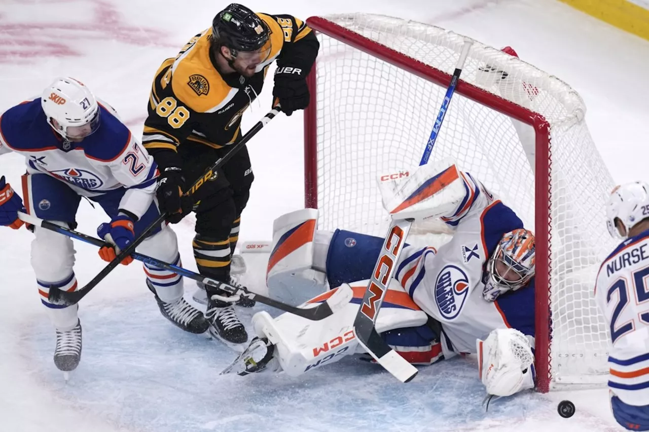 Oilers Win Fourth Straight, Bruins Suffer Fifth Loss