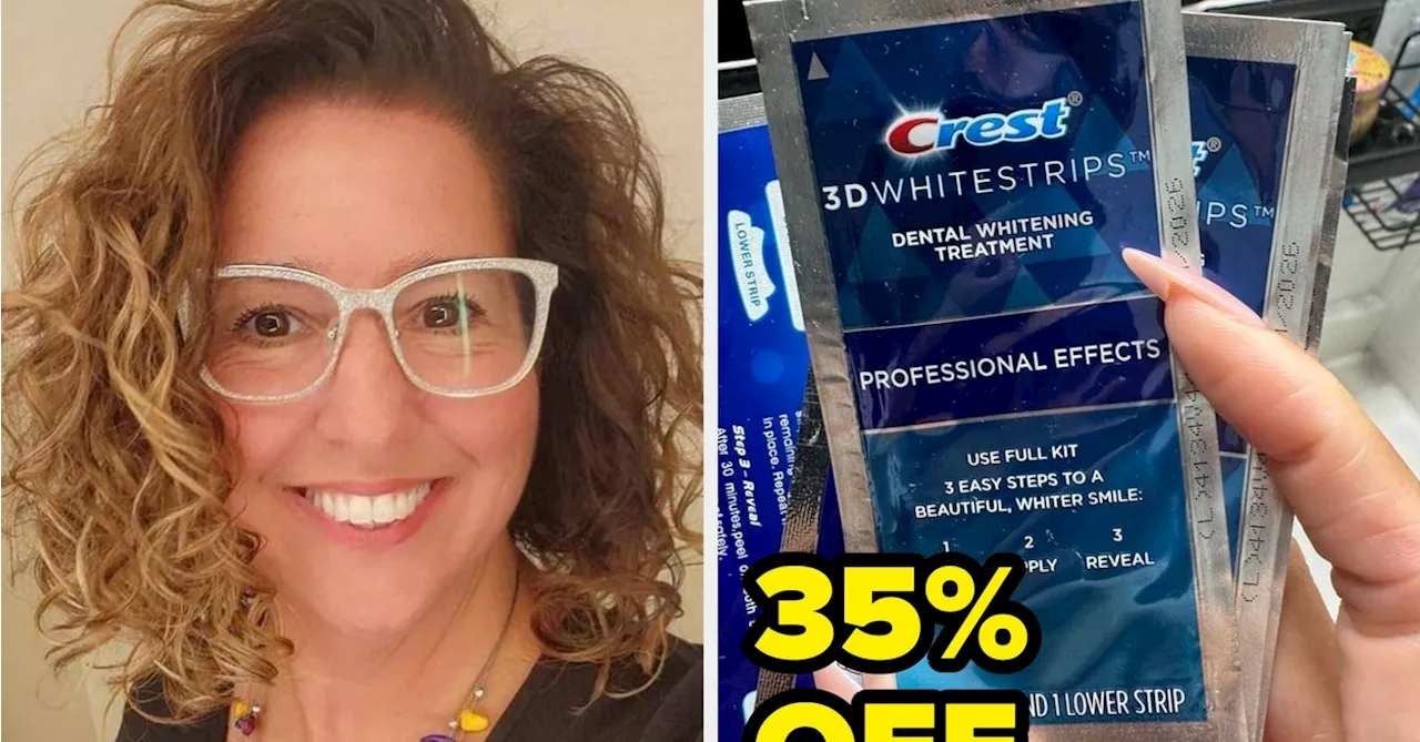 Amazon Discounts Crest 3D Whitestrips for Whiter Teeth