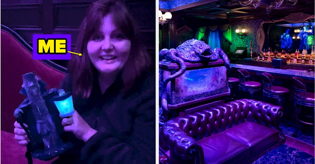 Disney's Haunted Mansion Bar: Drinks, Pics, And Review