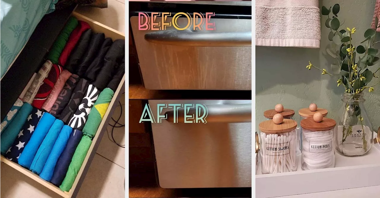 Organization Hacks: Drawer Dividers and Dusting Wipes