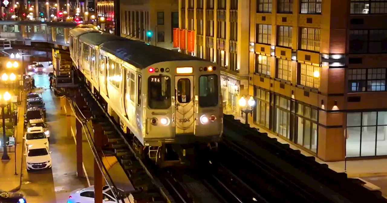 Chicago's 'L' Trains Run on Fossil Fuels, While City Switches to Solar