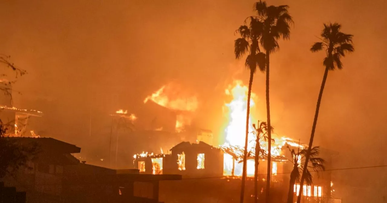 Five Wildfires Ravage Southern California, Fueled by Powerful Santa Ana Winds