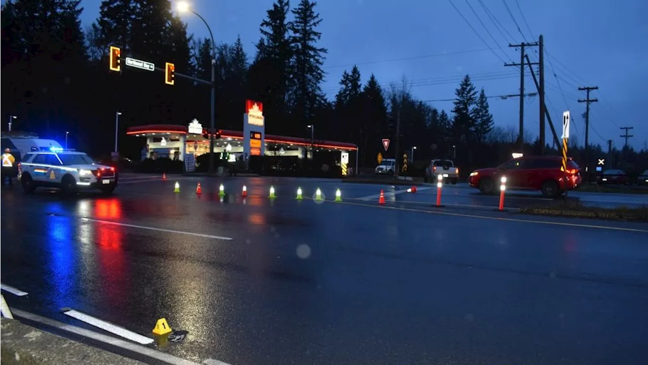 Fatal Pedestrian Crash on Vancouver Island Highway Investigated by RCMP