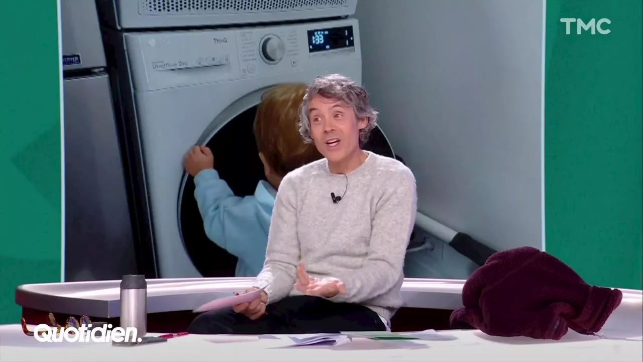 Mathieu Madénian provoque l'hilarité sur le plateau de Quotidien