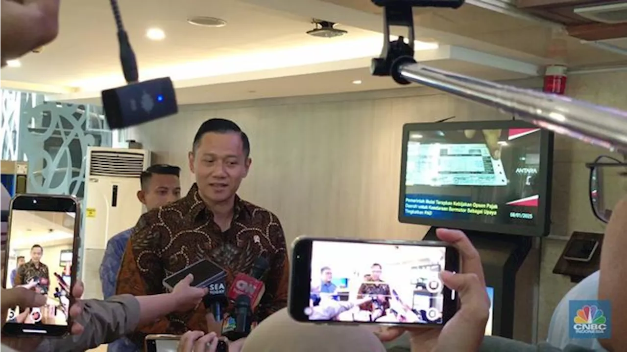 AHY Gelar Rakor Persiapan Pembangunan Infrastruktur 2025