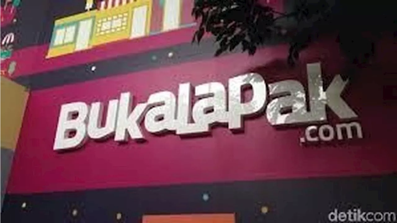 Bukalapak Mau Tutup Marketplace, Sahamnya Ambruk Nyaris 5%