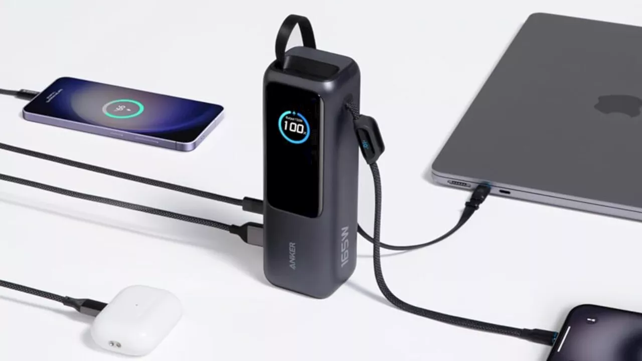 Anker: Neue Powerbank mit 165 Watt und USB-C-Ladegerät mit 140 Watt